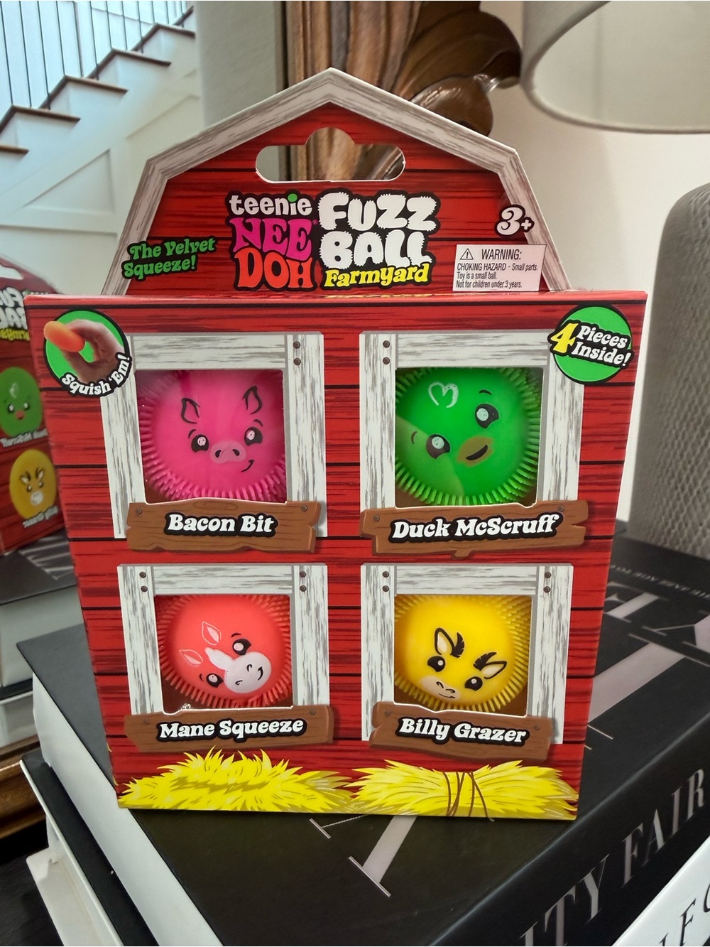 4-Pack - Pink, Green, Red, Yellow